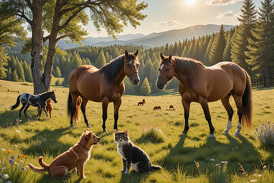 ENERGIEARBEIT FÜR TIERE